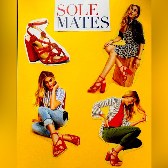 CAbi Shoes - Cabi red Tiptoe Sandal